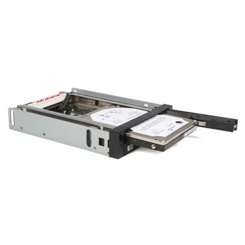 StarTech.com Drive Enclosure for 3.5" SATA/600 - Serial ATA/600 Host Interface Internal - Black - 2 x HDD Supported - 2 x 