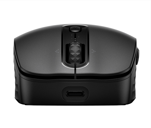 HP 695 Maus - Bluetooth - 7 Taste(n) - 6 Programmable Button(s) - Schwarz - Kabellos - wiederaufladbar - 4000 dpi Auflösun