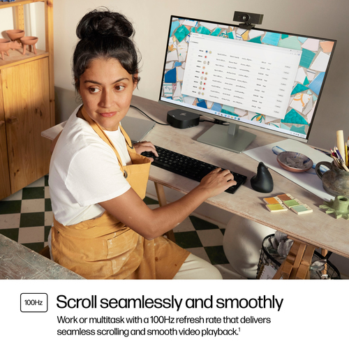 HP Series 5 23.8 inch FHD Height Adjust Monitor - 524sh. Display diagonal: 60.5 cm (23.8"), Display resolution: 1920 x 108