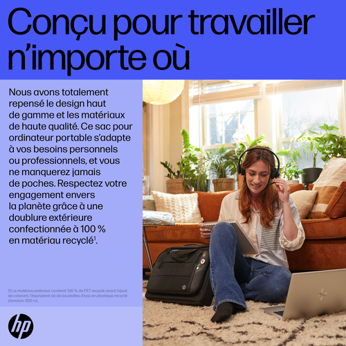 HP Renew Executive 16-inch Laptop Bag. Case type: Messenger case, Maximum screen size: 40.9 cm (16.1"). Weight: 860 g. Sur