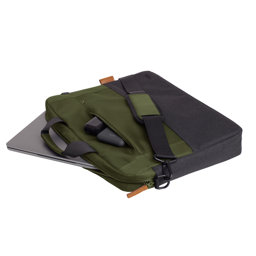 Trust Lisboa Tasche für 39,6 cm (15,6 Zoll) bis 40,6 cm (16 Zoll) Notebook, Tablet, Zubehör - Grün - Polyoxymethylen (POM)