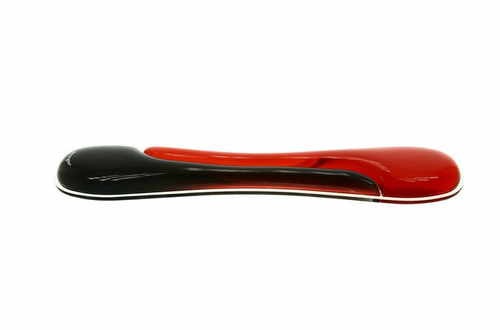 Kensington Duo Gel Keyboard Wrist Rest — Red. Material: Gel, Product colour: Black, Red. Dimensions (WxDxH): 240 x 182 x 2
