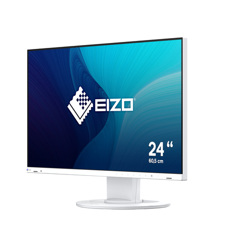 EIZO FlexScan EV2400R 24 Zoll Klasse Full HD LED-Monitor - 16:9 Format - Weiß - 60,5 cm (23,8 Zoll) Viewable - IPS-Technol