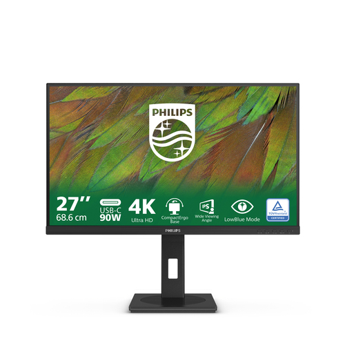Moniteur LED Philips Business 27B1U3900 27" Class 4K UHD - 16:9 - Noir - 68,6 cm (27") Viewable - Technologie IPS - WLED R