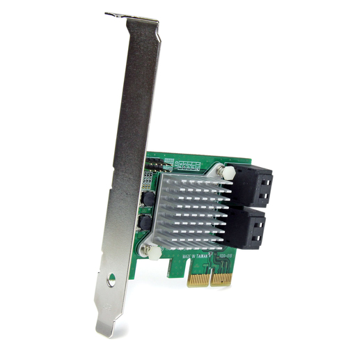 StarTech.com Scheda Controller RAID PCI Express 2.0 a 4 Porte SATA III 6 Gbps con HyperDuo SSD Tiering - Scheda di Espansi