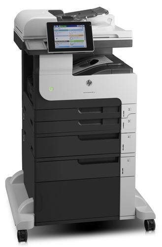 HP LaserJet Enterprise MFP M725f. Print technology: Laser, Printing: Mono printing, Maximum resolution: 1200 x 1200 DPI. C