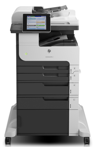 HP LaserJet Enterprise MFP M725f. Print technology: Laser, Printing: Mono printing, Maximum resolution: 1200 x 1200 DPI. C