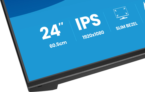 iiyama ProLite XB2493HSU-B1 24" Class Full HD LED Monitor - 16:9 - Matte Black - 60.5 cm (23.8") Viewable - In-plane Switc
