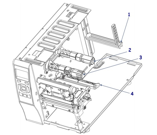Zebra Media Supply Hanger
