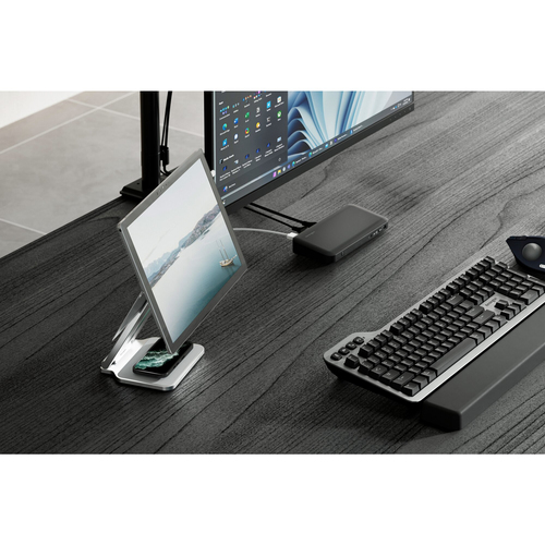 Kensington Notebook-Ständer - Desktop - Platin - Für Tablet, Workstation, Office, Tastatur, Speichermedien, Gewerblich, No