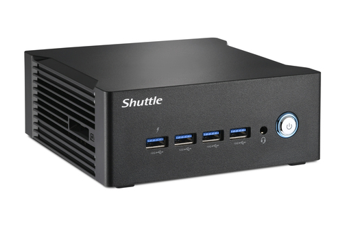 Shuttle Nano PC NT10H5, Intel Core Ultra 5 125H, Intel Arc graphics, 2xHDMI, 2xUSB 4.0 (DP), 2x2.5Gbit LAN, incl. VESA 24/