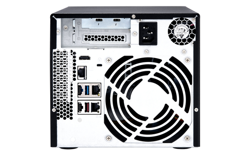 QNAP TVS-472XT-i3-4G 4 x Total Bays SAN/NAS/DAS Storage System - 5 GB Flash Memory Capacity Core i3 - 4 GB RAM - DDR4 SDRA