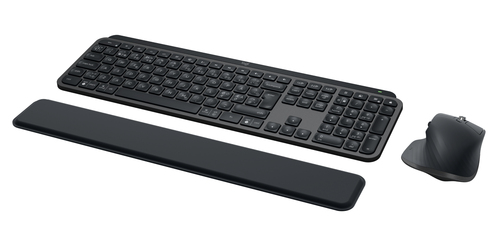Logitech MX Keys Combo for Business Keyboard & Mouse - QWERTY - Pan-Nordic - USB Scissors Wireless Bluetooth/RF Keyboard -