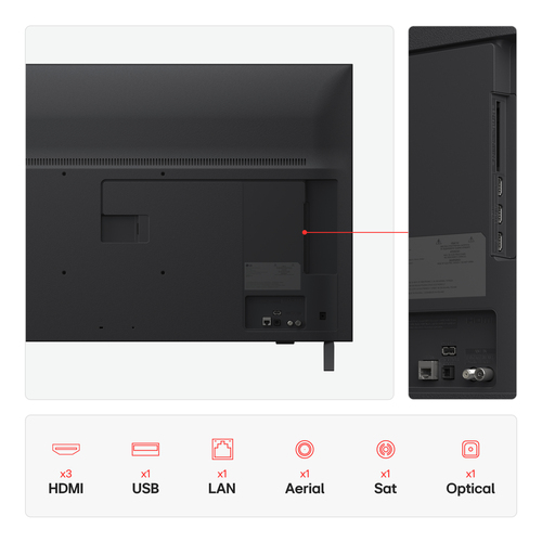 LG UA75 43UA75006LA 43" (109.22 cm) Smart LED-LCD TV 2025 - 4K UHDTV - High Dynamic Range (HDR) - Negro - 43.00" (109.22 c