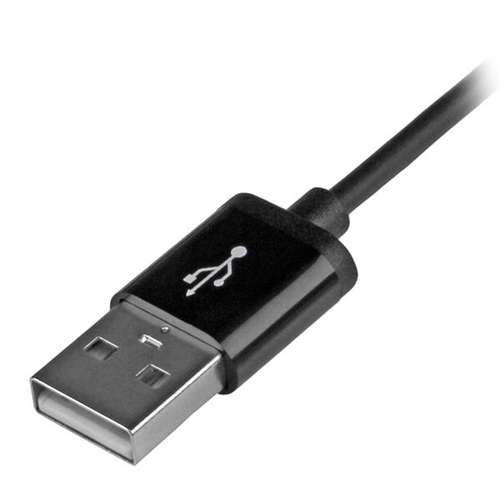 StarTech.com 91cm (3 ft.)Black AppleÂ® 8-pin Lightning Connector to USB Cable for iPhone / iPod / iPad - Charge and Sync C