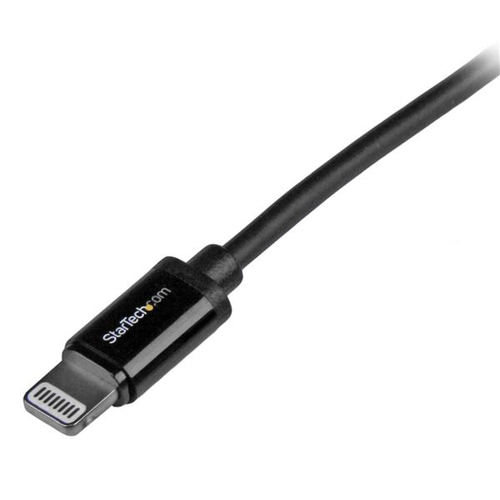 StarTech.com 91cm (3 ft.)Black AppleÂ® 8-pin Lightning Connector to USB Cable for iPhone / iPod / iPad - Charge and Sync C