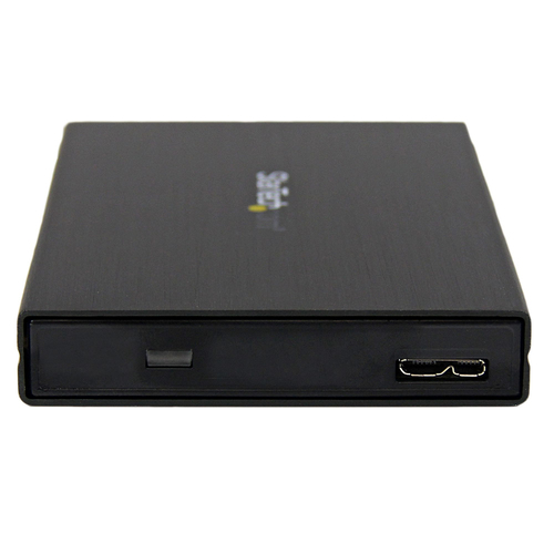 StarTech.com 2.5in Aluminum USB 3.0 External SATA III SSD Hard Drive Enclosure with UASP for SATA 6 Gbps ? Portable Extern