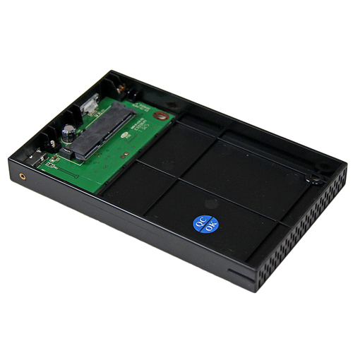 StarTech.com 2.5in Aluminum USB 3.0 External SATA III SSD Hard Drive Enclosure with UASP for SATA 6 Gbps ? Portable Extern