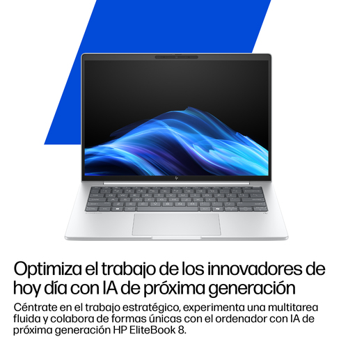 HP EliteBook 8 G1i 35.6 cm (14") Copilot+ PC Notebook - WUXGA - Intel Core Ultra 5 Series 2 226V - vPro Technology - 16 GB