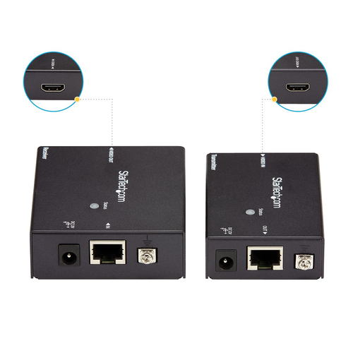 StarTech.com Video Extender Transmitter/Receiver - Wired - TAA Compliant - 1 Input Device - 1 Output Device - 70 m Range -