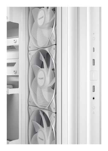 be quiet! Light Base 500 LX Light Base 500 LX White Gaming-Computergehäuse - ATX, Micro ATX, Mini ITX Motherboard Supporte