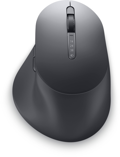 Dell Premier MS900 Mouse - Bluetooth/Radio Frequency - USB Type A - Track-On-Glass - 7 Button(s) - Graphite - Wireless - 2