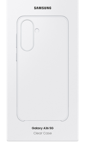 Samsung Case for Samsung Galaxy A36 5G Smartphone - Transparent