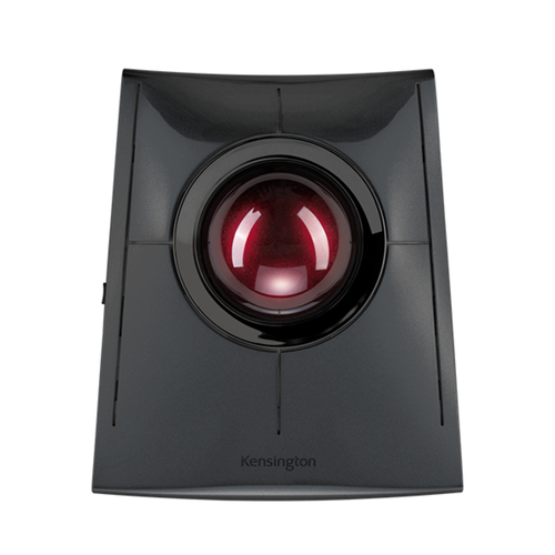 Kensington SlimBlade Trackball - Bluetooth/Radio-Frequenz - USB-Typ C, USB Typ-A - Optisch - 8 Programmable Button(s) - Ka