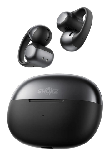 Shokz OpenDots ONE True Wireless Anklippbar, Ohrhörer, Offenes Design Stereo Ohrhörerset - Schwarz - Binaural - Offen - 20