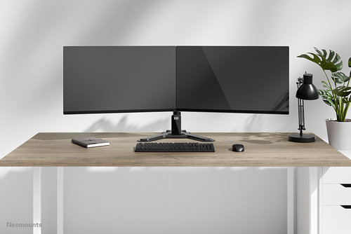 Neomounts Height Adjustable Monitor Stand - 25.4 cm (10") to 81.3 cm (32") Screen Support - 12 kg Load Capacity - LCD Disp