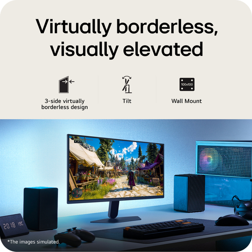 LG UltraGear G5 25G523B-B, 25" Full-HD IPS, 200Hz, 1ms Gaming Monitor. Display diagonal: 62 cm (24.4"), Display resolution