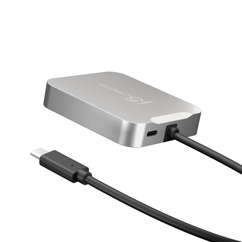 j5create Elite JCD391-N 5 Anschluss(e) USB-Typ C Docking Station für Notebook, Tastatur, Maus, Flash-Laufwerk, Tablet, Sma