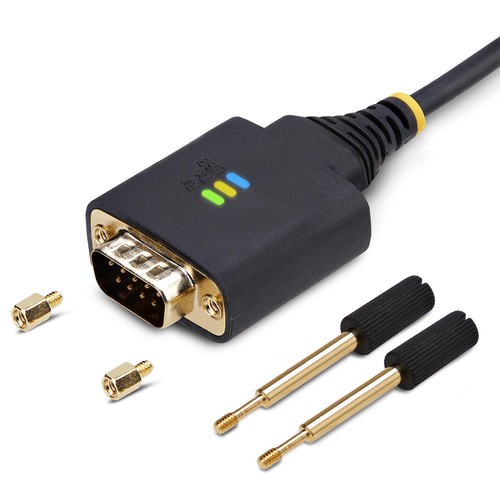 StarTech.com 30.48 cm Serial/USB Data Transfer Cable - 1 - Cable for Desktop PC, Notebook, Peripheral Device, Monitor, Sen