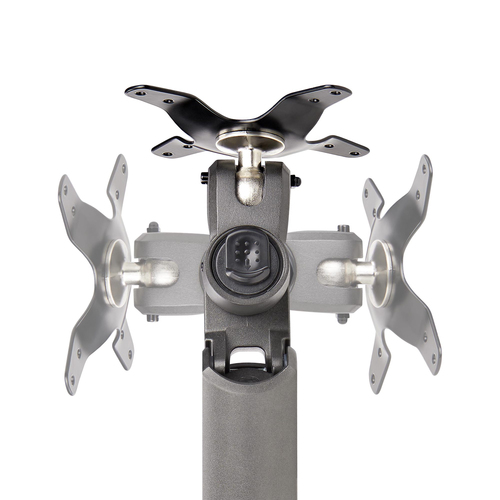 StarTech.com Mounting Arm for Monitor, Display - Black - Landscape/Portrait - TAA Compliant - Height Adjustable - 1 Displa