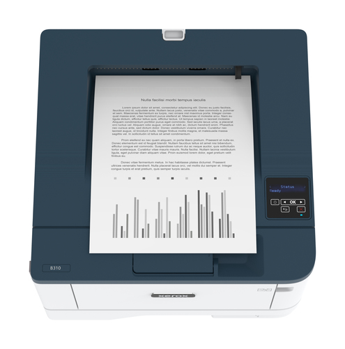 Xerox B310 A4 40ppm Wireless Duplex Printer PS3 PCL5e/6 2 Trays Total 350 Sheets. Print technology: Laser. Number of print