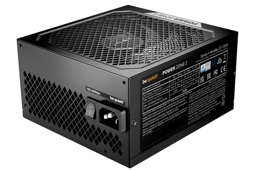 be quiet! Power Zone 2 BP006EU ATX 3.1 Modular Stromversorgung - 750 W - Intern - 120 V AC, 230 V AC Eingang - Aktiv PFC -
