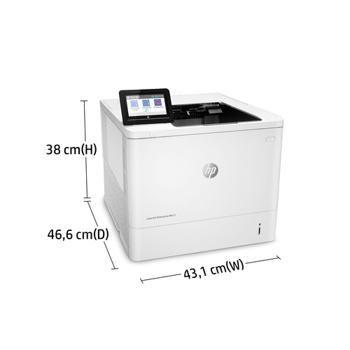Imprimante laser Bureau HP LaserJet Enterprise M612dn - Monochrome - Impression 71 ppm Mono - 1200 x 1200 dpi - Recto/Vers