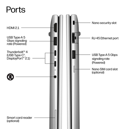 HP EliteBook 6 G2a 14. Product type: Laptop, Form factor: Clamshell. Processor family: AMD Ryzen™ 5, Processor model: 230,