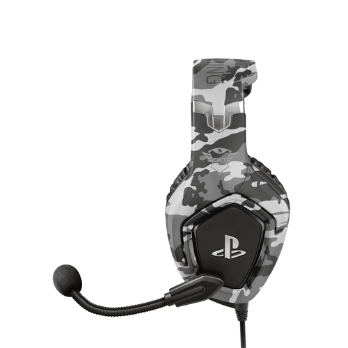 Trust Forze 488 Kabel Kopfbügel Stereo Gaming Headset - Grau - Binaural - Ohrumschließend - 20 Hz bis 20 kHz Frequenzgang 