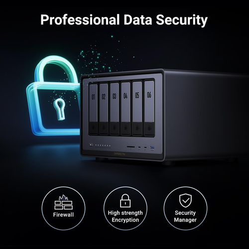 Ugreen DXP6800 Pro. Type: NAS. Chassis type: Desktop. Device class: Home & Home Office. Processor family: Intel® Core™ i5.