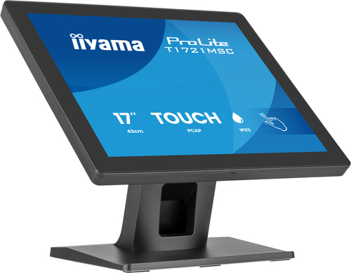 iiyama ProLite T1721MSC-B3. Bildschirmdiagonale: 43,2 cm (17"), Display-Auflösung: 1280 x 1024 Pixel, HD type: SXGA, Reakt