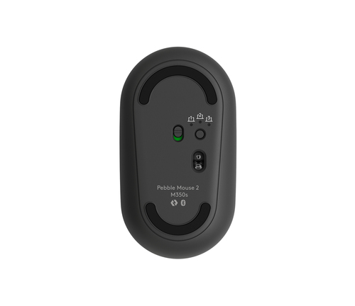 Logitech Pebble Mouse - Bluetooth - Graphite - Wireless