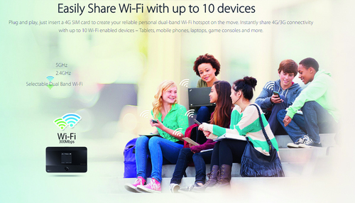 TP-Link M7350 Wi-Fi 4 IEEE 802.11n Mobilfunk Modem/Wireless Router - 4G - LTE 800, LTE 900, LTE 1800, LTE 2100, LTE 2600, 