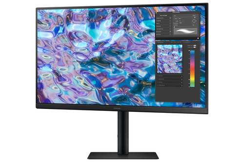 Samsung S27B610EQU 27" Class WQHD LCD Monitor - 16:9 - Black - 68.6 cm (27") Viewable - In-plane Switching (IPS) Technolog