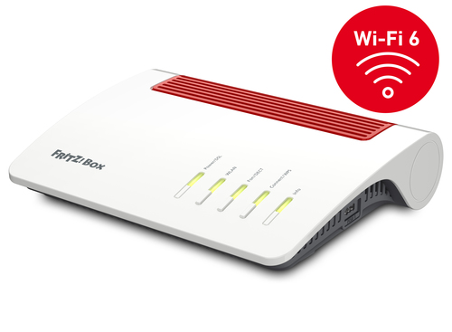 Box 7590 AX. WAN-Verbindungstyp: RJ-45. WLAN-Band: Dual-Band (2,4 GHz/5 GHz), Top WLAN-Standard: Wi-Fi 6 (802.11ax), WLAN 