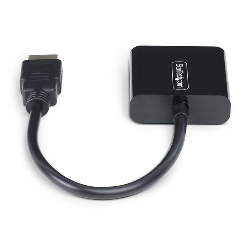 StarTech.com HDMI to VGA Adapter, Active Video Converter For Laptop/Desktop, 1920x1080 (1080p), HDMI Source to VGA Monitor