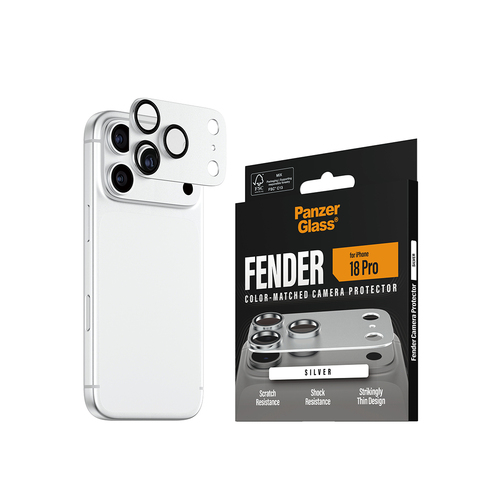 PanzerGlass Fender Camera Lens Protector - Transparent - Silicone - 1 Piece