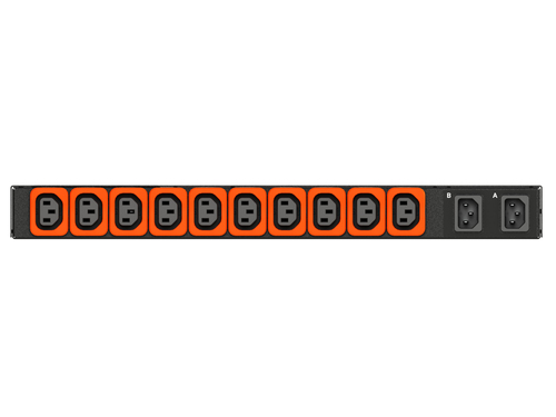 POWERIT RTS BASIC (UPGR) 1U INP (2) IEC60320 C14 INLET 100-240V