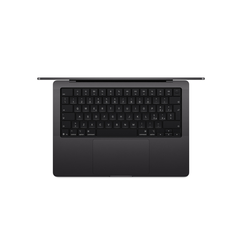 Apple MacBook Pro 14-inch : M5 chip with 10‑core CPU and 10‑core GPU, 24GB, 1TB SSD - Space Black. Product type: Laptop, F