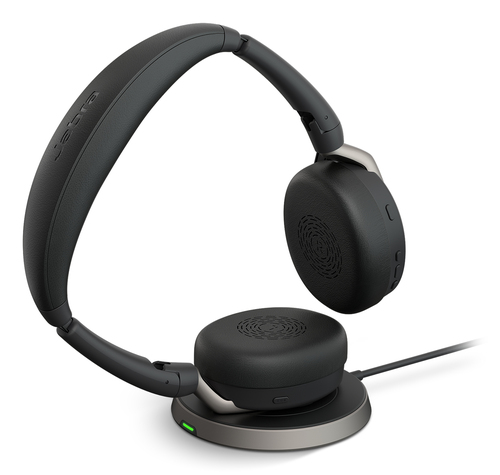 Jabra Evolve2 65 Flex Kabellos Auf den Ohren Stereo Headset - Binaural - Ohraufliegend - 20 Hz bis 20 kHz Frequenzgang - 3